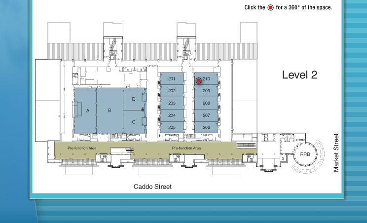 Hilton Shreveport eFLOORPLAN