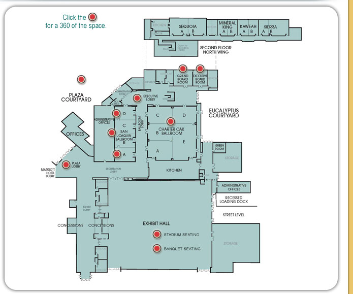 Visalia Convention Center Seating Chart