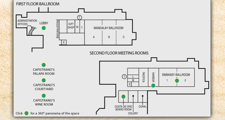 Embassy Suites Mandalay Beach Resort Oxnard eFLOORPLAN